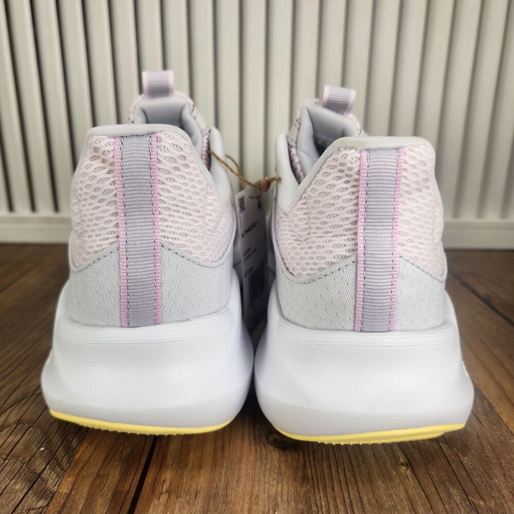 Adidas Bounce Alphaedge+ IF7286 Womens Size 9.5 Gray Pink Running Sneakers Shoes - Picture 5 of 11